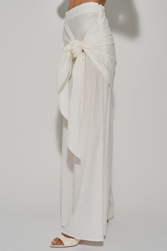 Santorini Wrap Palazzo Pants