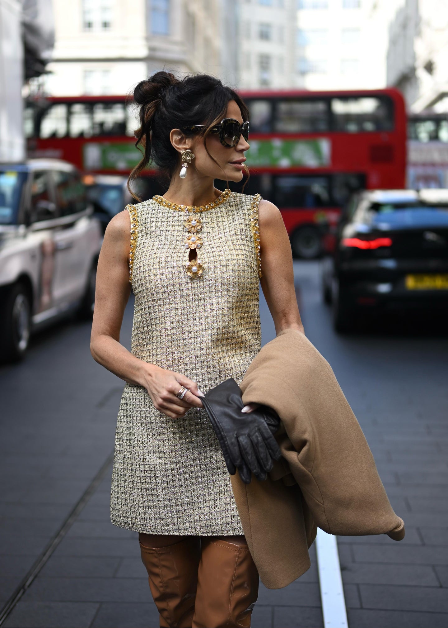 Caterina in London mini dress (Runn small)