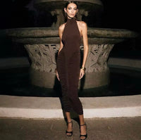 Cocoa midi dress