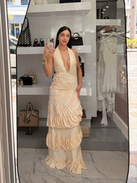 Champagne Whisper Gown Dress