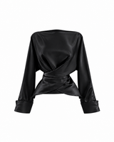 Veltrice Wrap Blouse