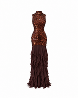 Garnet Fever Maxi Dress