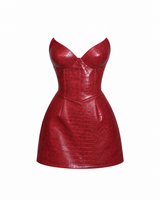 Croc Affair Mini Dress