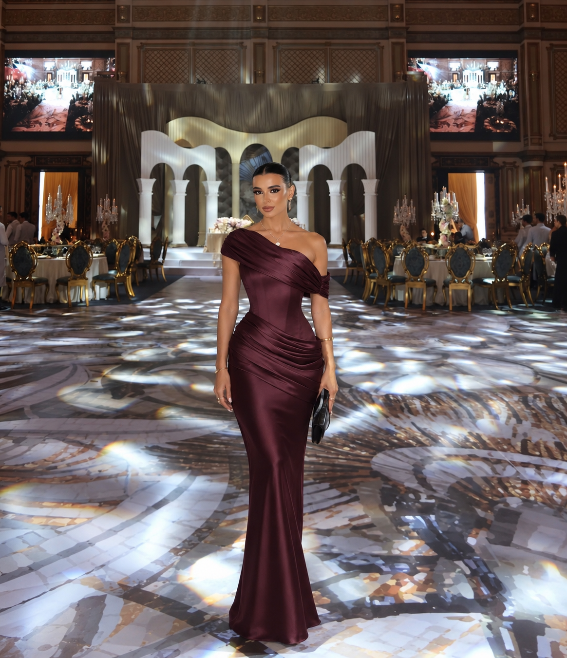Delphine Sculpt Maxi Dress