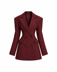 Pinstripe Privilege Blazer Mini Dress