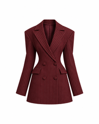Pinstripe Privilege Blazer Mini Dress