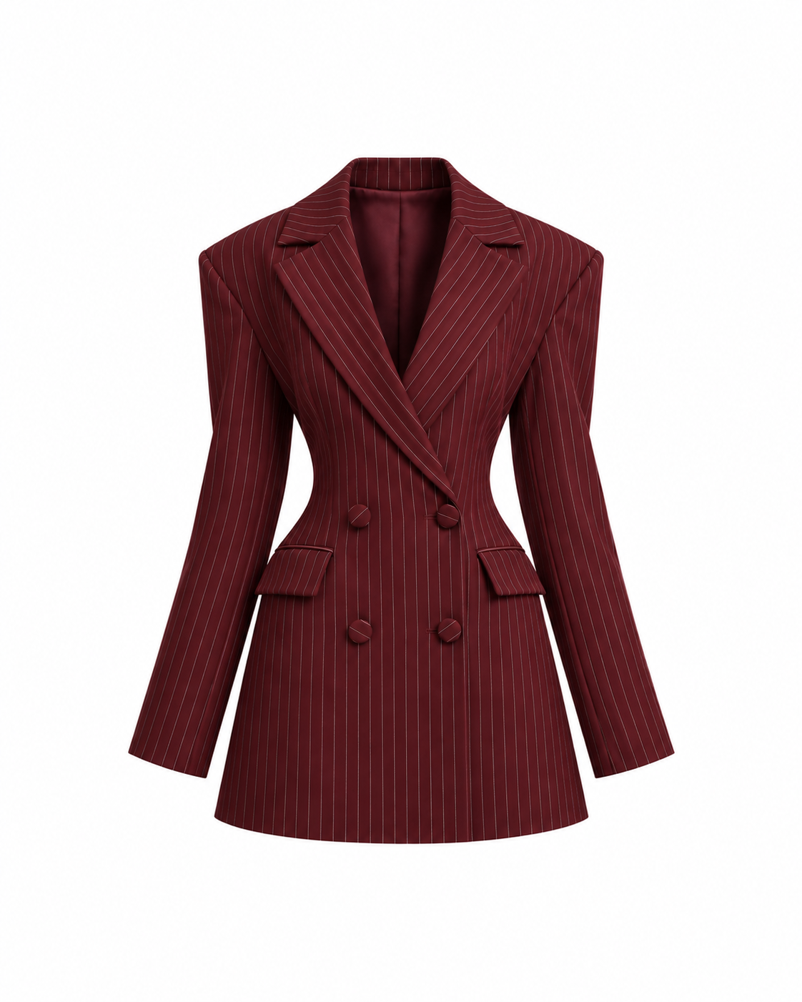 Pinstripe Privilege Blazer Mini Dress