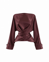 Veltrice Wrap Blouse