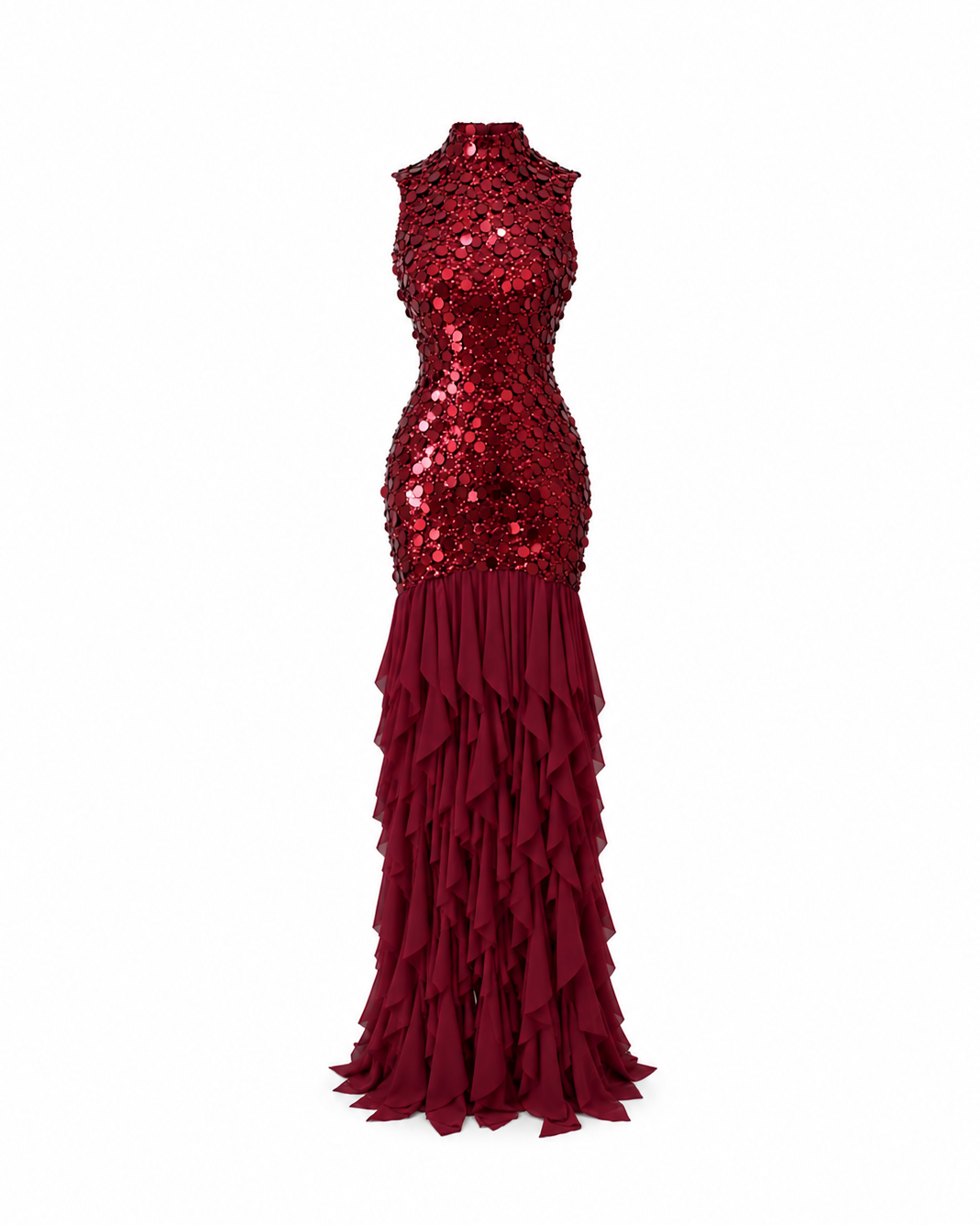 Garnet Fever Maxi Dress
