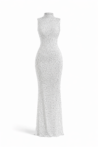Sirene Crystal Maxi Dress