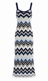 Rivera Chevron Maxi Dress