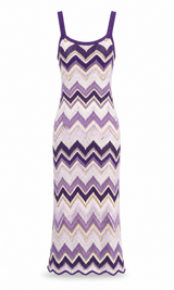 Rivera Chevron Maxi Dress