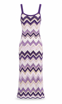 Rivera Chevron Maxi Dress