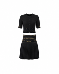 Aureline Studded Skirt Set