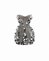 Vitraux Mirror Mini Dress