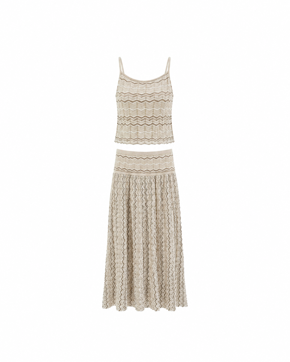 Tessara Zigzag Skirt Set