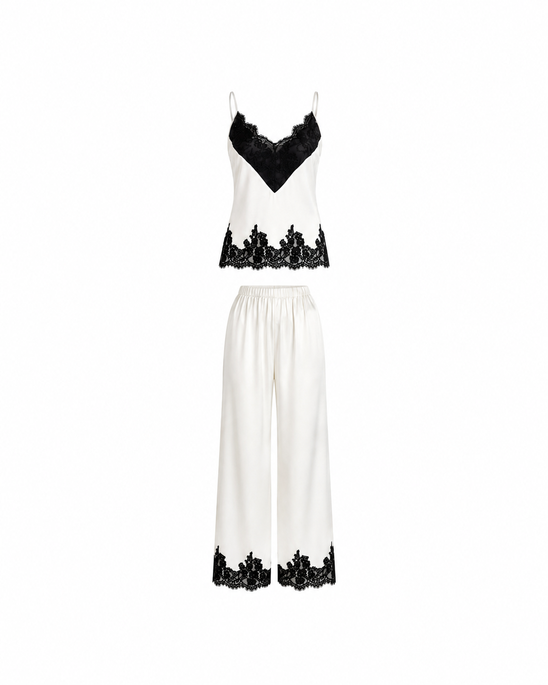 Noirelle Lace Pant Set