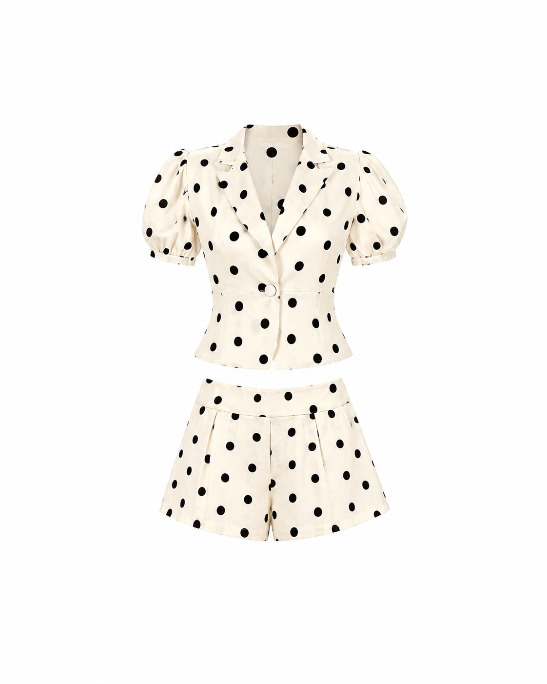 Pois de Minuit Short Set