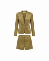 Ravelle Satin Short Set