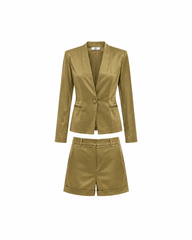Ravelle Satin Short Set