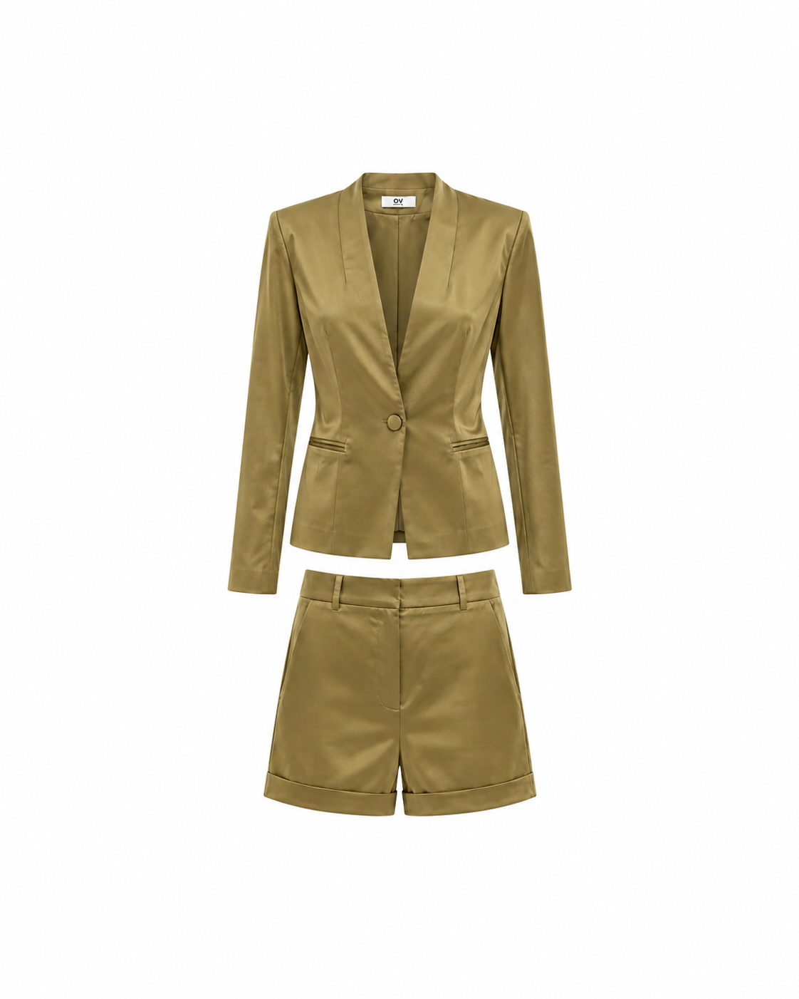 Ravelle Satin Short Set