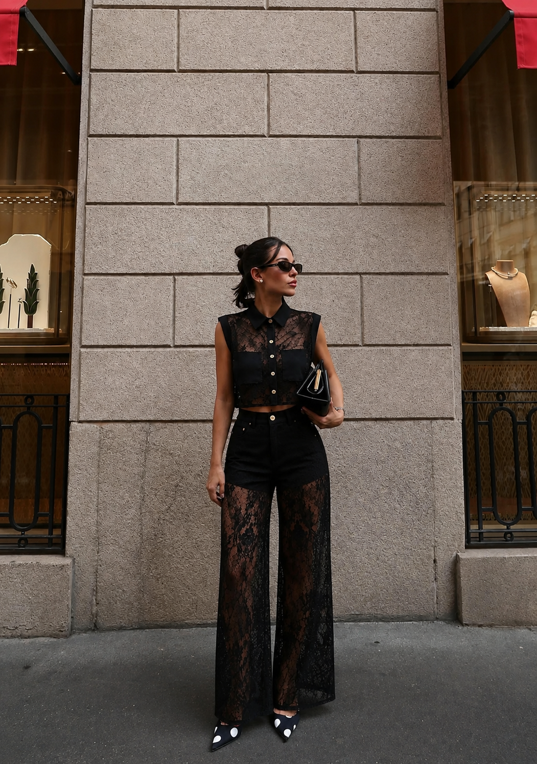 Belladore Lace Pant Set