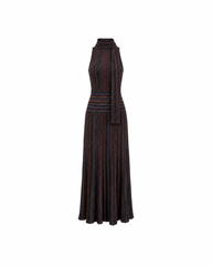 Aster Noir Knit Dress