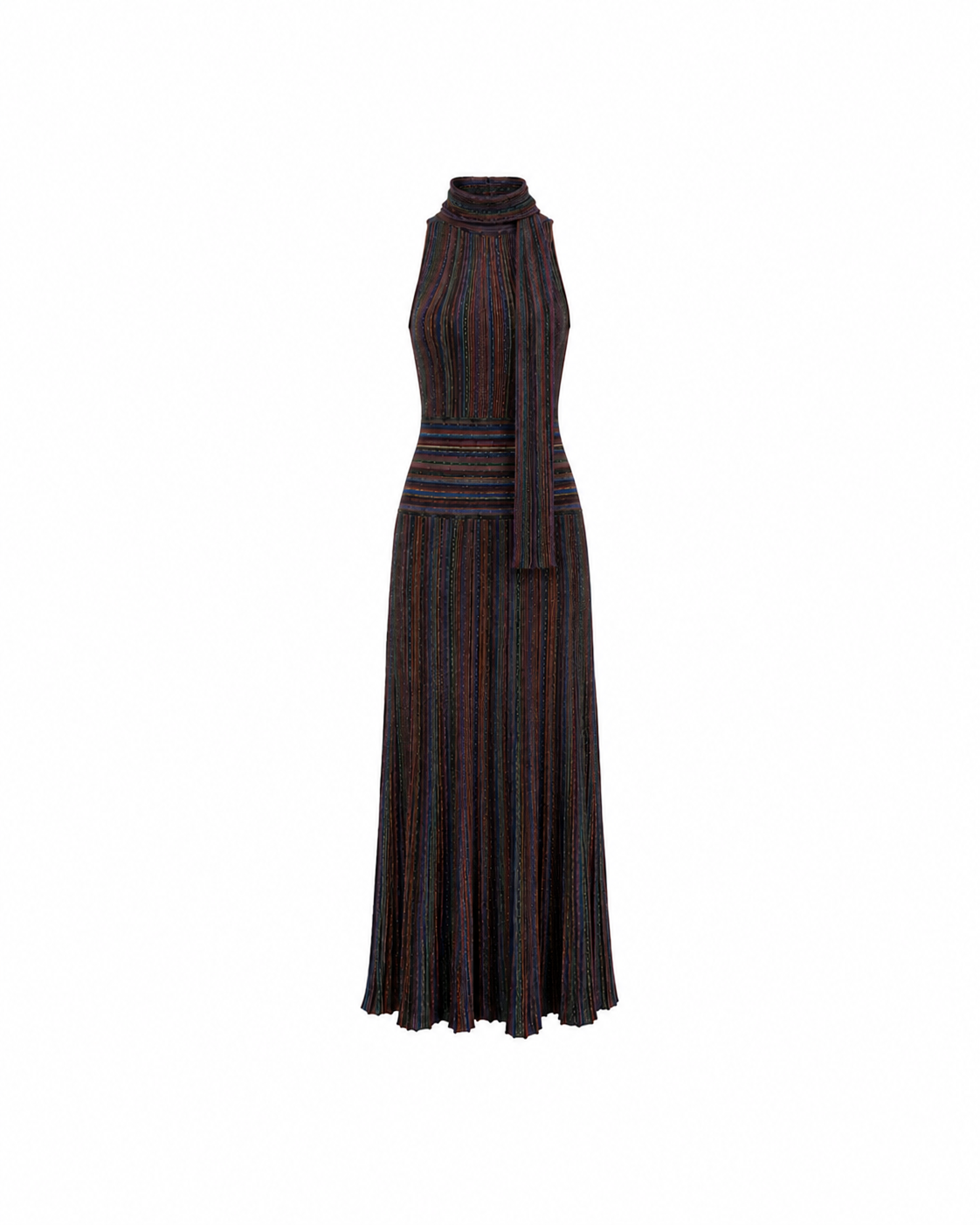 Aster Noir Knit Dress