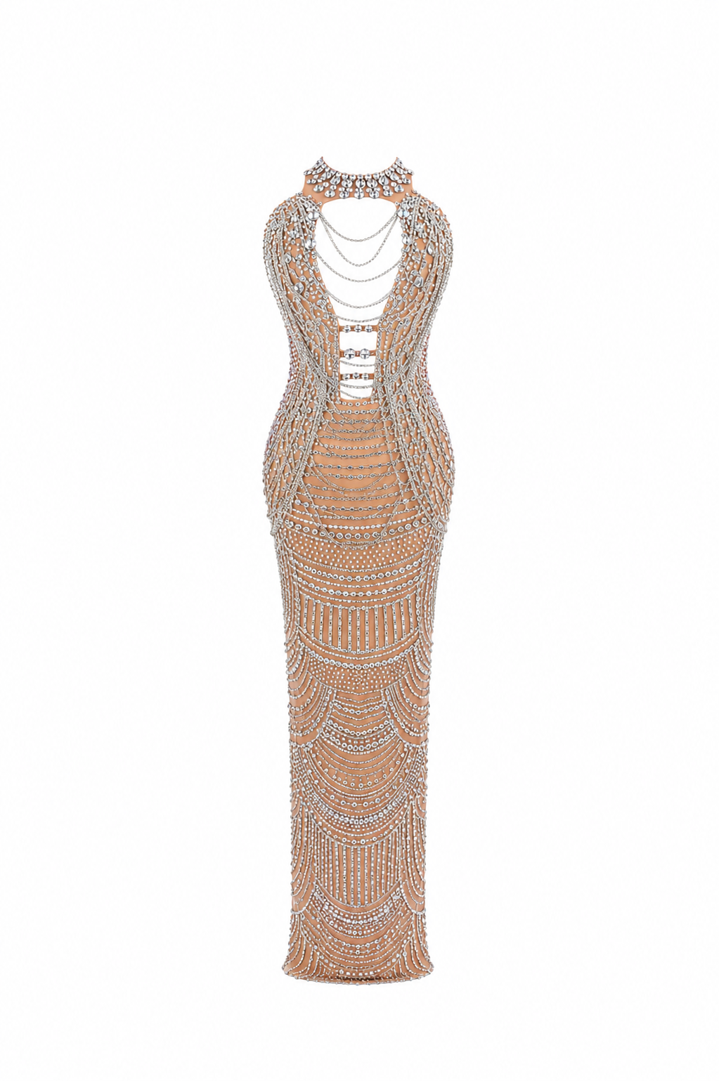 Asterion Veil Gown Dress