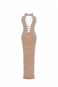 Asterion Veil Gown Dress
