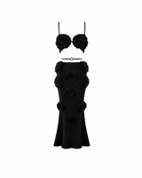 Fleur Obsidian Skirt Set
