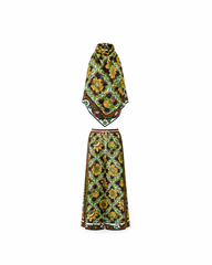 Sicilia Mosaic Pant Set
