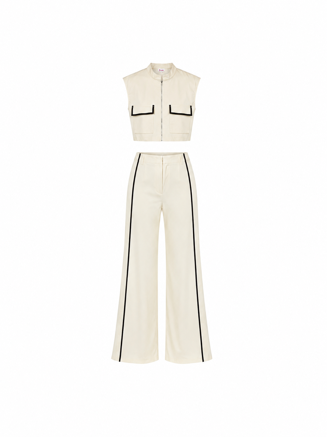 Regent Contrast Pant Set
