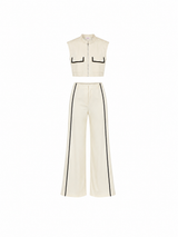 Regent Contrast Pant Set