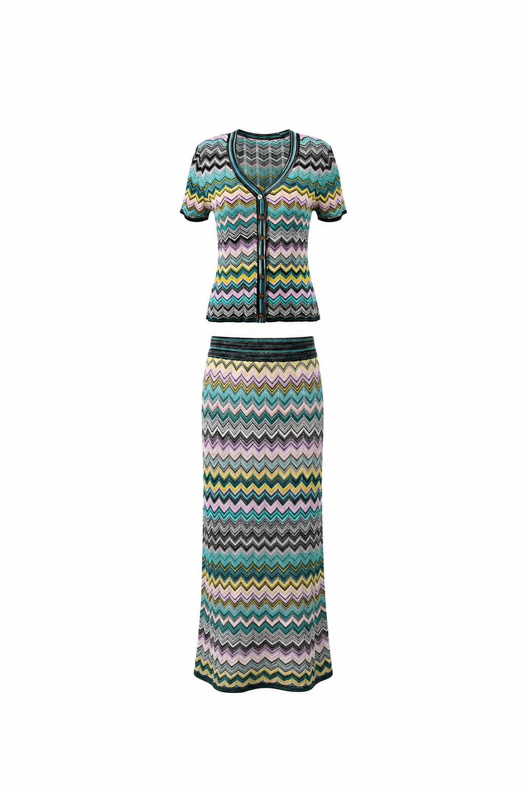 Tulum Mosaic Skirt Set