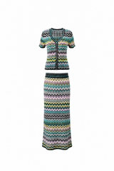 Tulum Mosaic Skirt Set