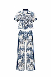 Savanna Bleu Pant Set