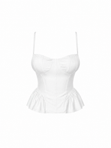 Scarlet Muse Peplum Top