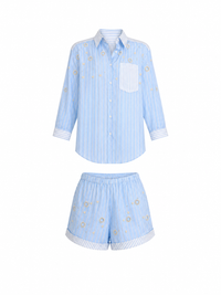 Capri Sky Short Set