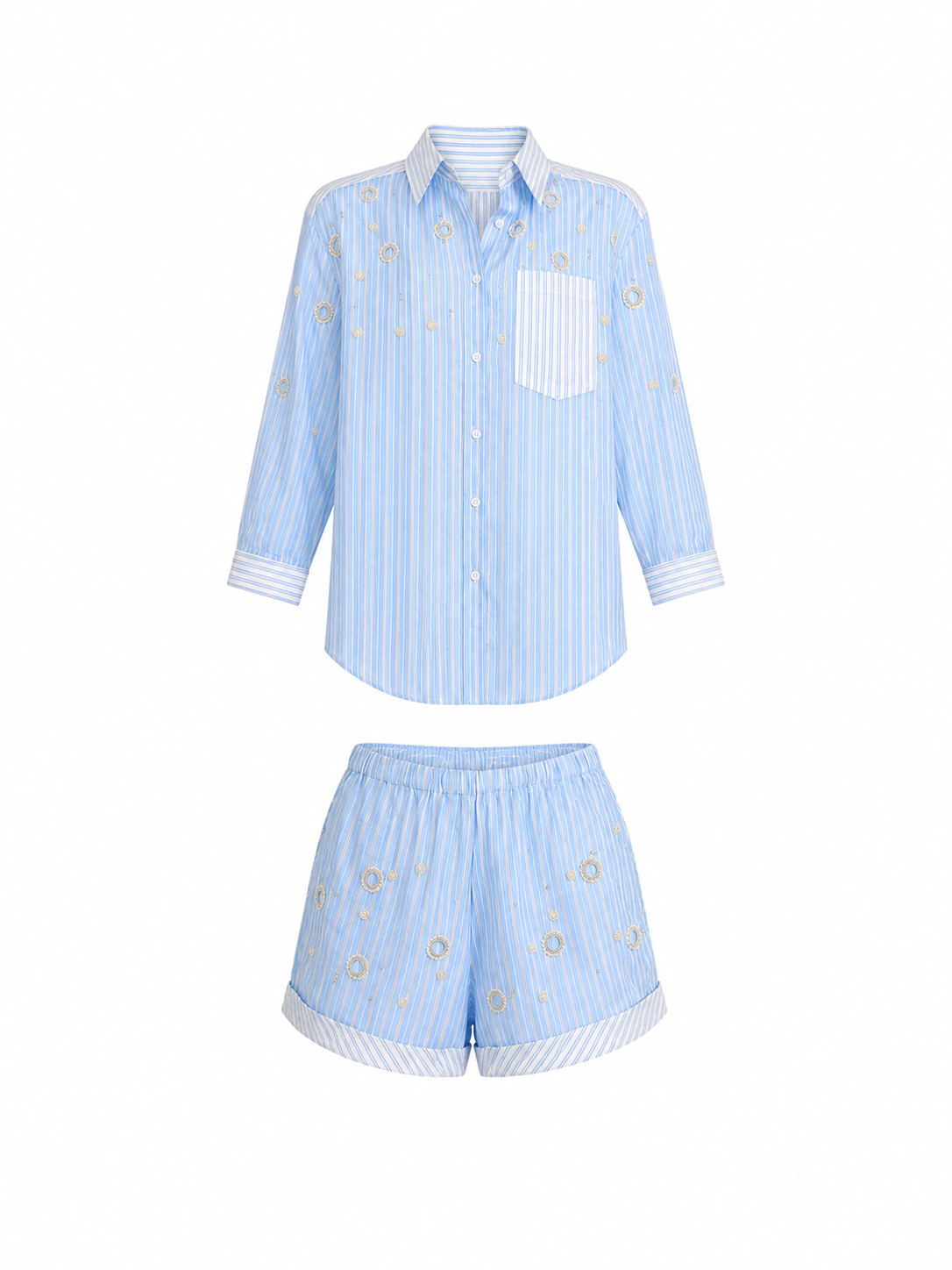 Capri Sky Short Set