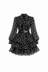 Dottie Ruffle Mini Dress