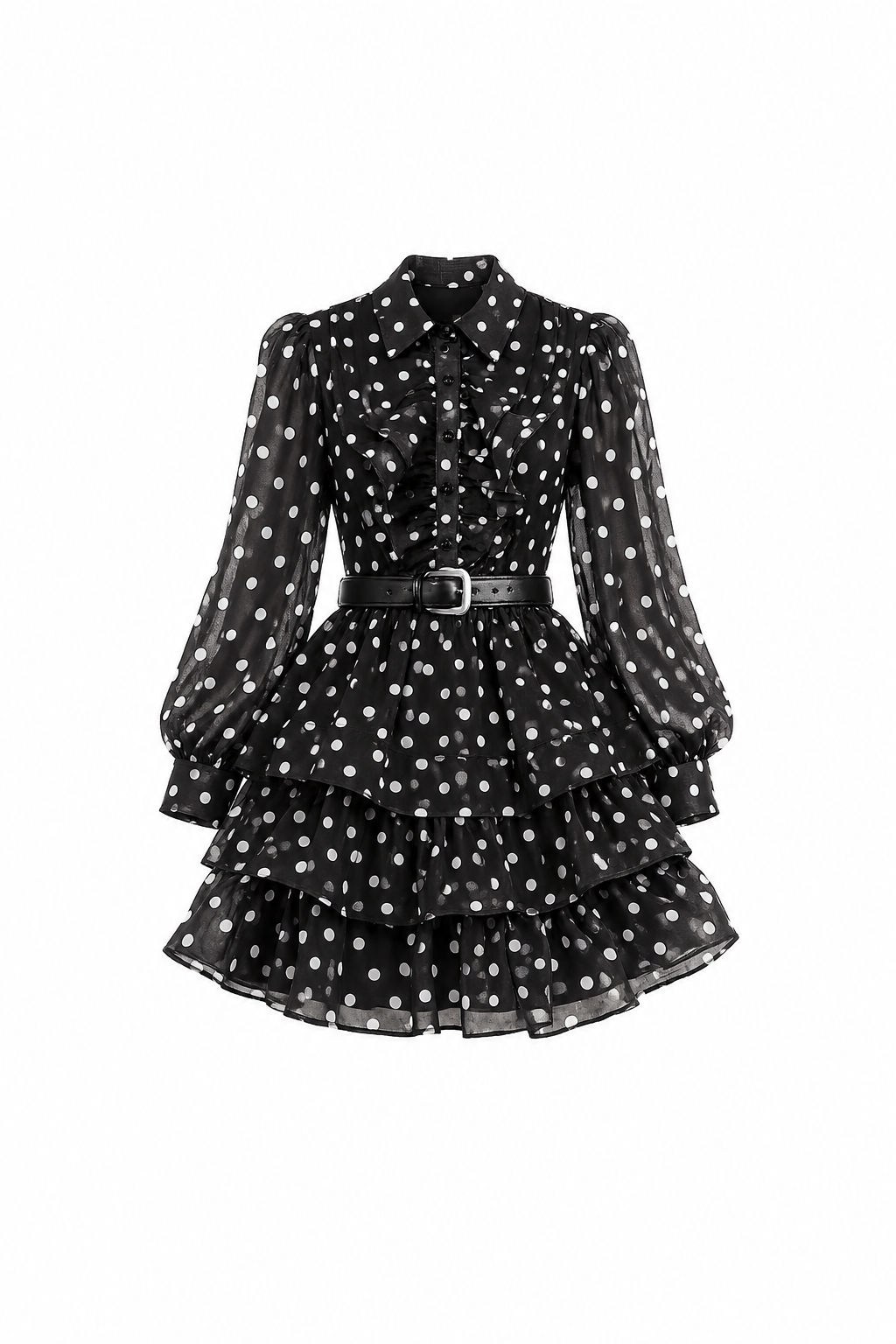Dottie Ruffle Mini Dress
