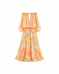 Apricot Tide Maxi Dress