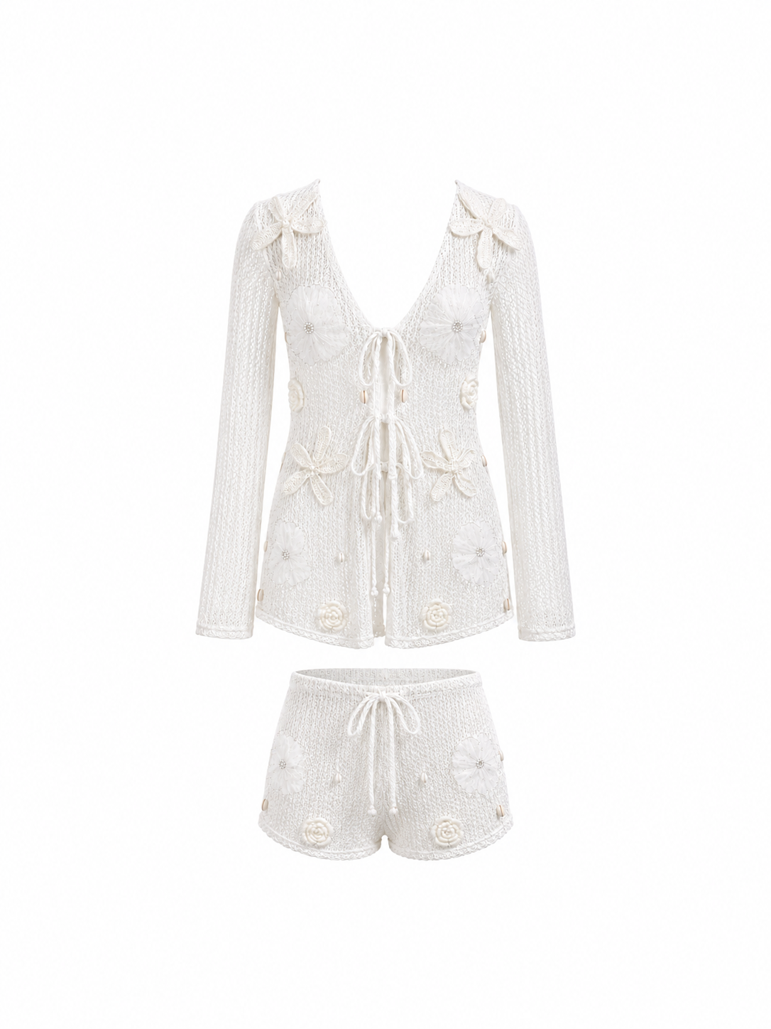 Dahlia Pearl Knit Set