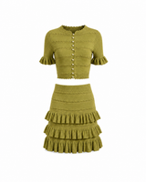 Botanical Charm Skirt Set
