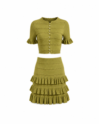 Botanical Charm Skirt Set