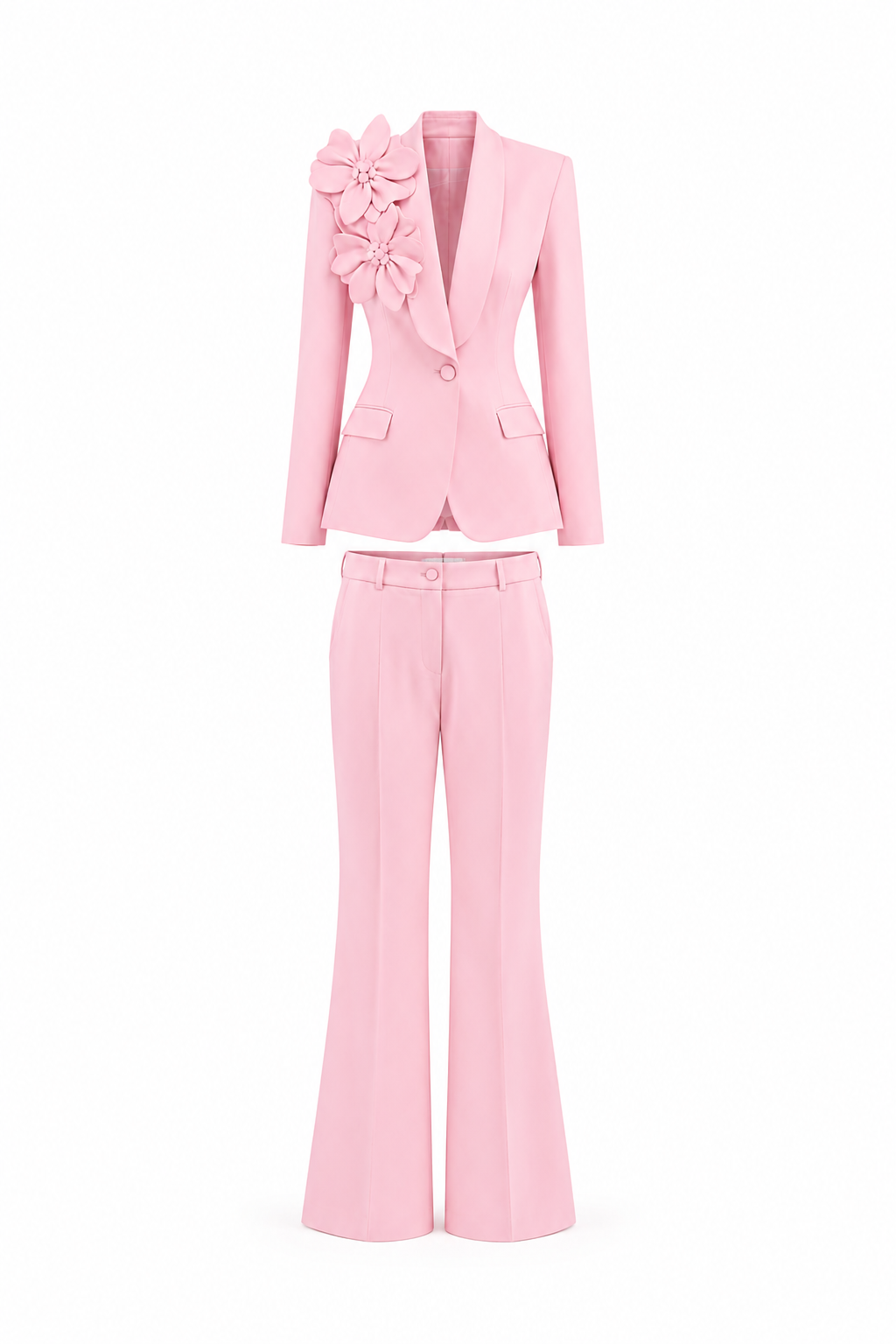 Rose Royale Floral Pant Set