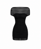 Sinner Sheer Mini Dress