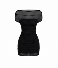Sinner Sheer Mini Dress