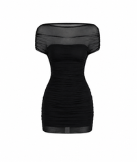 Sinner Sheer Mini Dress